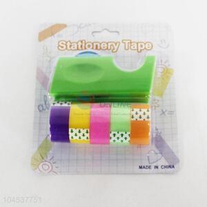 <em>Stationary</em> Tape Dispenser With Tapes <em>Set</em>