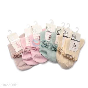 Factory promotional printed women winter cotton socks