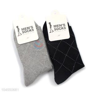 Delicate design new arrival printed thickened men cotton socks