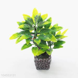 Popular promotional mini fake potted plant bonsai