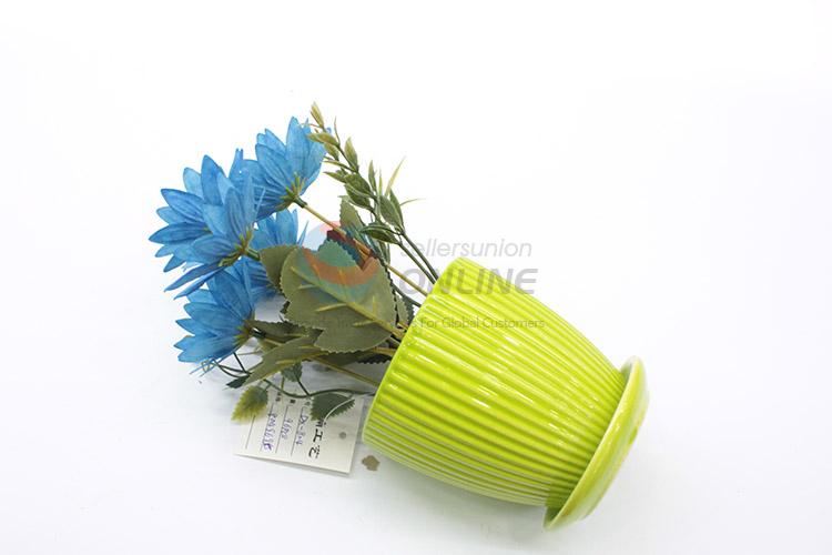 Cheap high quality artificial flower potted plant
