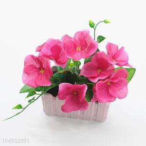 Best selling fake potted flower bonsai