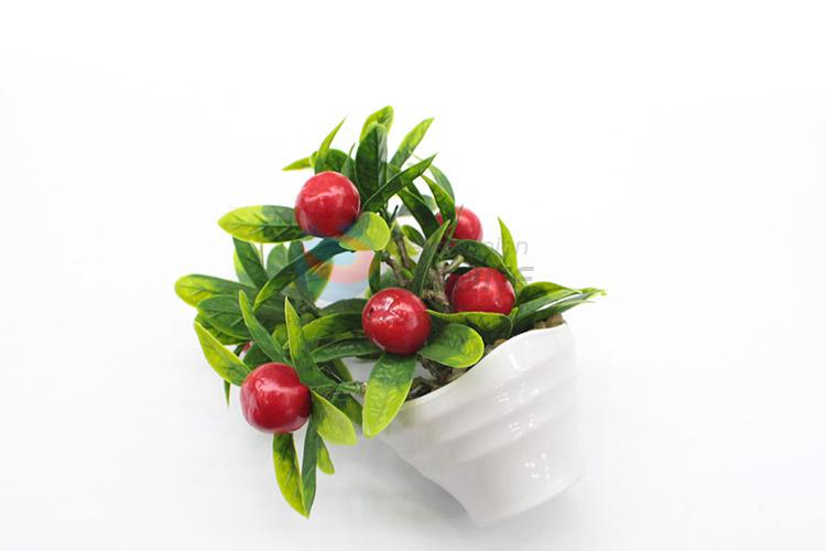 New style beautiful artificial potted fructification