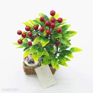 Top sale mini fake potted plant bonsai