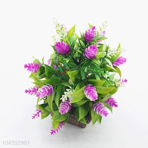 Wholesale promotional fake potted flower bonsai