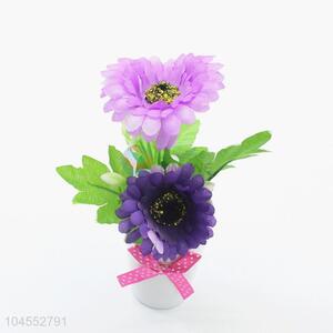 High quality promotional fake potted flower bonsai