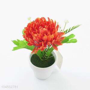 Factory promotional artificial flower potted plant