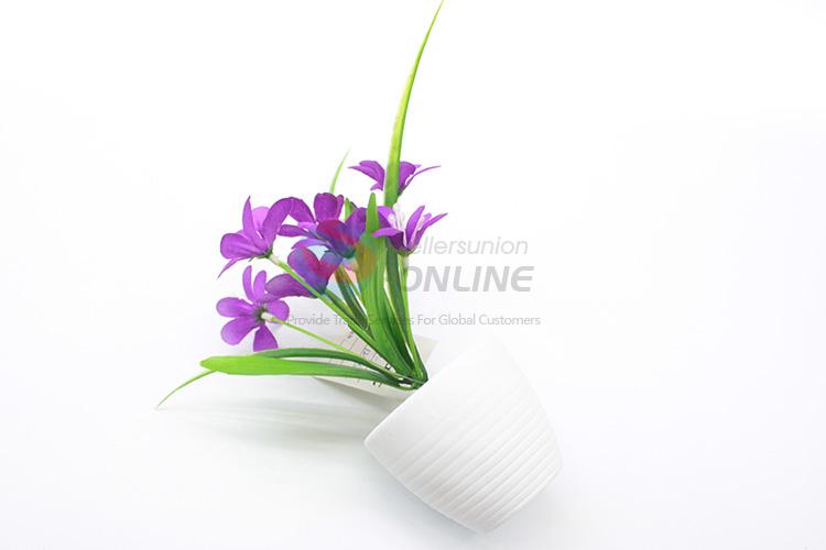 Low price fake potted flower bonsai