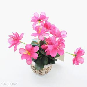 High sales artificial flower potted plant