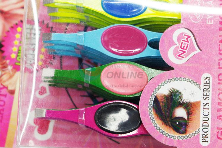 Newly style best popular 12pcs cute tweezers