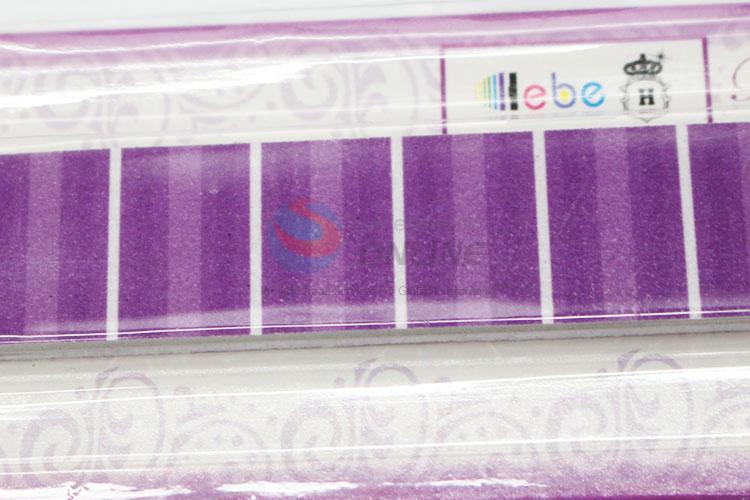 Good low price hot sales purple nail file