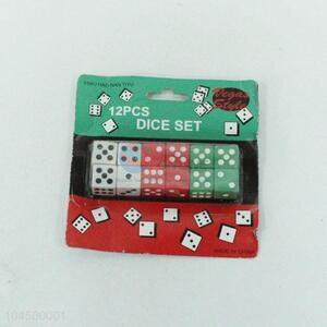 Wholesale 12pcs game dice set