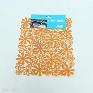 Factory good price charming water wave design sink mat