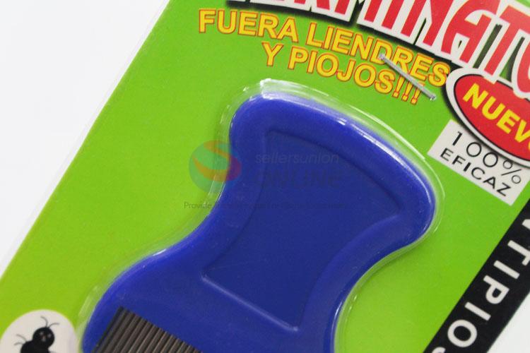 Straight curly hair comb thread chaser