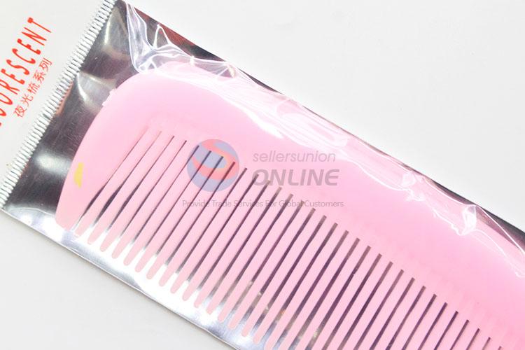 Plastic combs travel personalized hair comb