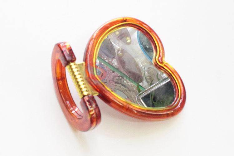 Promotional Heart Shaped Makeup Make Up Cosmetic Mirror