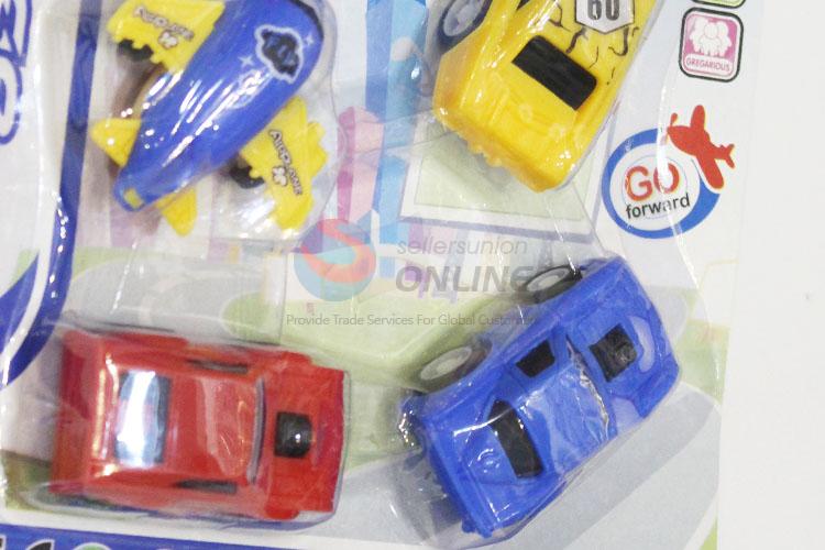 Wholesale Cheap Plastic Toy Vehicle Pull Back Car and Plane Toy