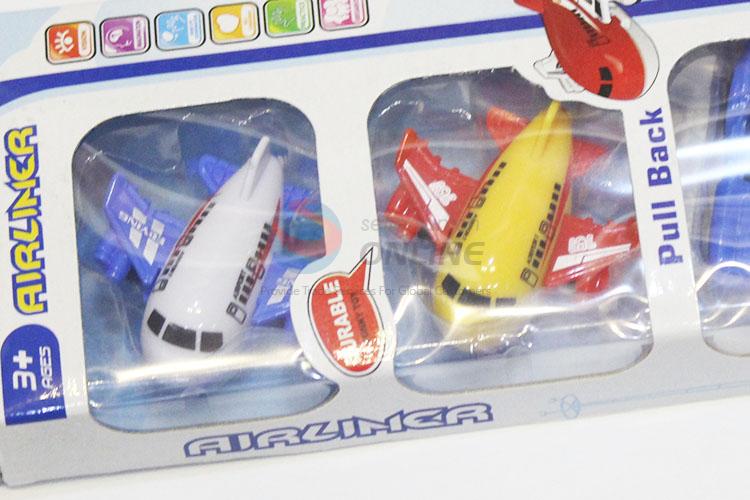 High Quality Child Plane Toys Plastic Pull Back Toy Cars