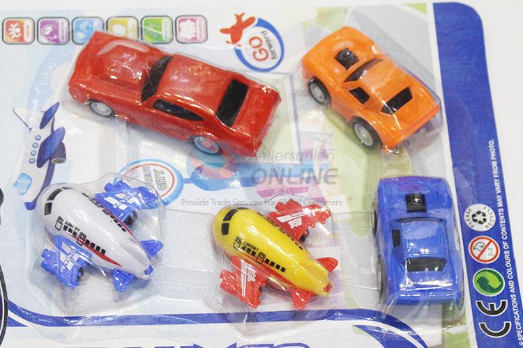 Cheap Price Child Plane Toys Plastic Pull Back Toy Cars
