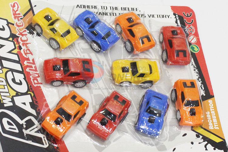 Popular Promotion Child Vehicle Toys Plastic Pull Back Toy Car