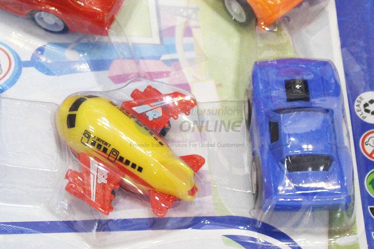 Cheap Price Child Plane Toys Plastic Pull Back Toy Cars