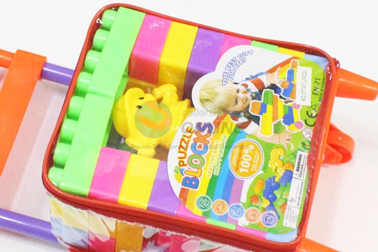Kids Plasitc Diy Block Toy With Good Quality