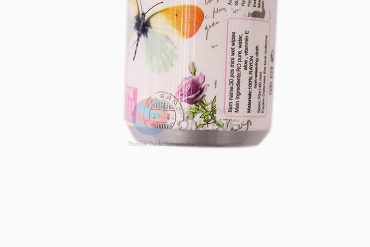 Factory supply pot packing skin cleaning wet wipes