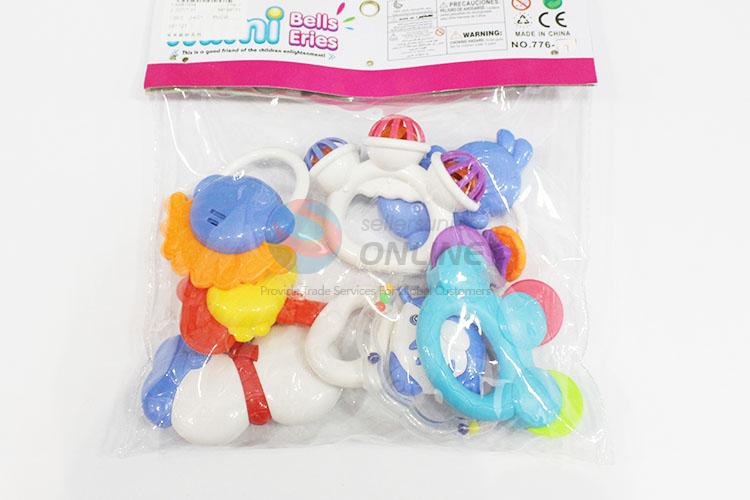 Utility And Durable Colorful Plastic Fun Baby Rattle Toys
