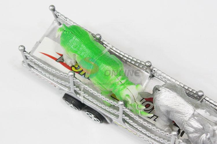 Fashionable Plastic Inertial Truck Model Vehicle Toys with Rhinoceros