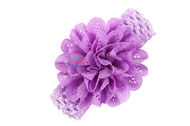 Best Selling Chiffon Flower Headband For Newborn