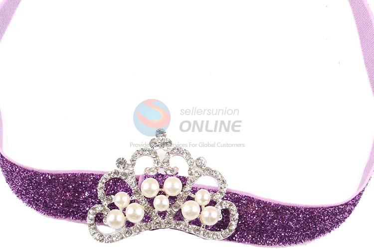 Hot Sale Princess Pearl Crown Hairband