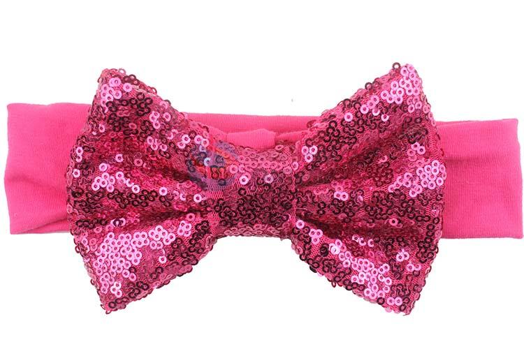 Low Price Trendy Big Bling Bling Bowknot Headband