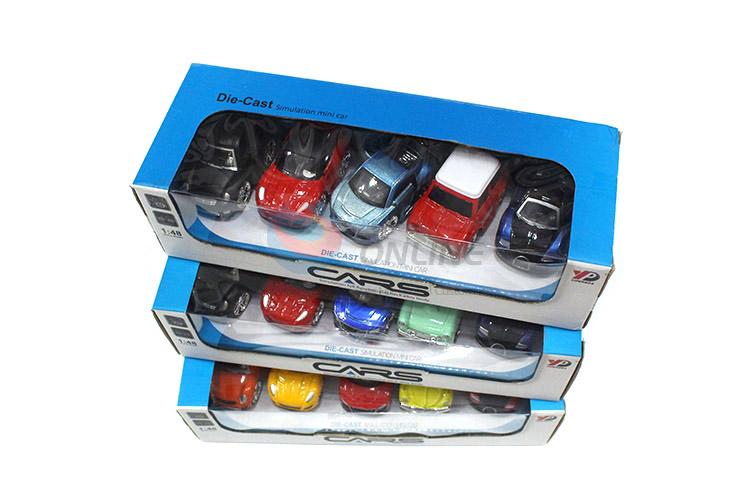 Wholesale mini pull back vehicle 5pcs/set