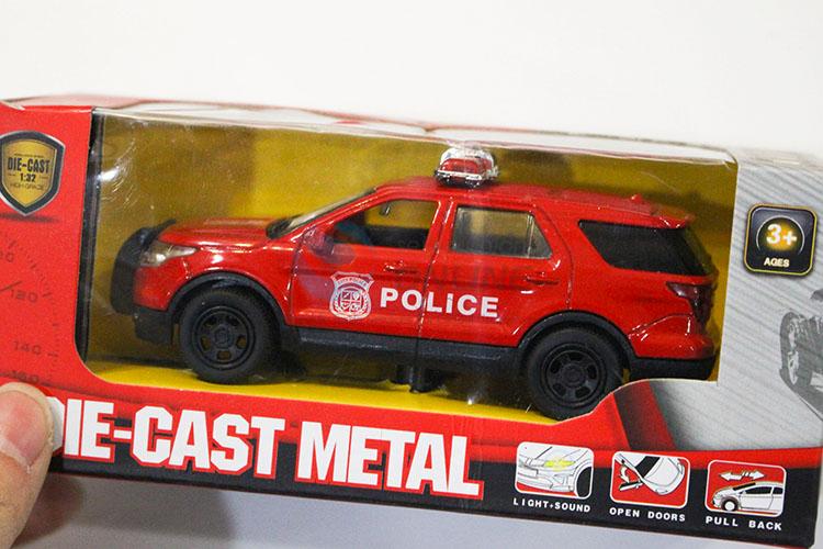 1:32 alloy die cast police car model