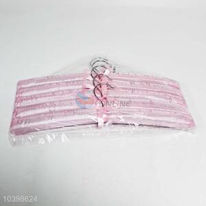Fashion style best 5pcs pink clothes racks