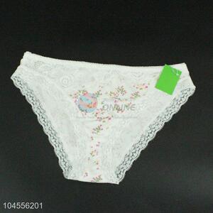 Ladies Underwear Sexy White Underpant for Promotion