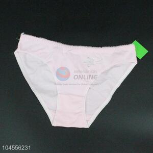 Latest Design Ladies Underwear Sexy Pink Underpant