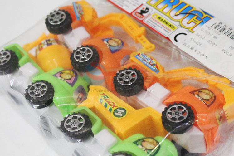 Low price high sales 4pcs construction vehicles