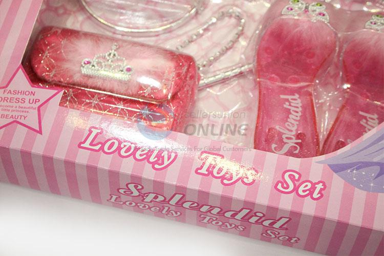 Factory Price Attractive Plastic Princess Queen Crown Accessory Jewel for Girls