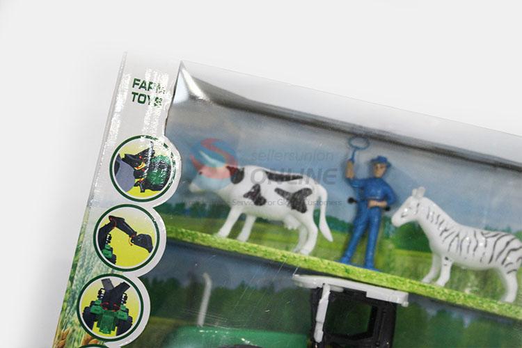 Modern Style Truck Farm Set Children Play Toys
