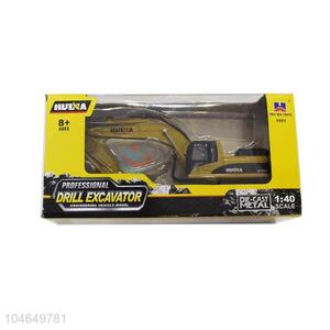 Factory Direct 1:40 Scale Drill Excavator/Engineering Vehicle Model