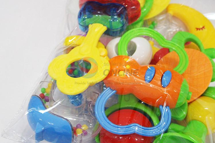 Promotional Gift Colorful Baby Rattle Toys Educational Play Set