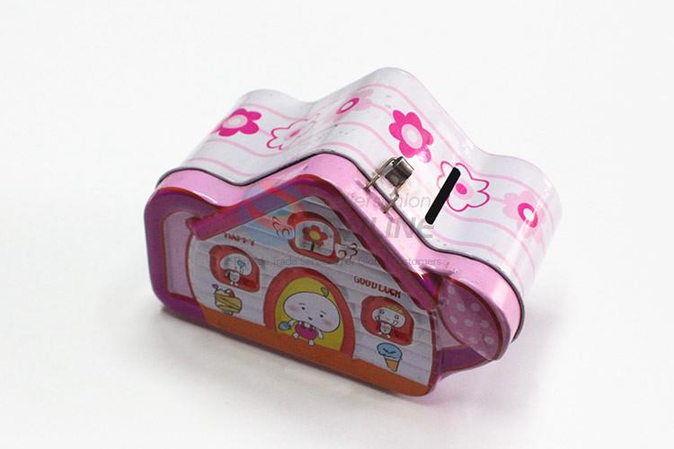 Bottom price cartoon printing money box coin bank