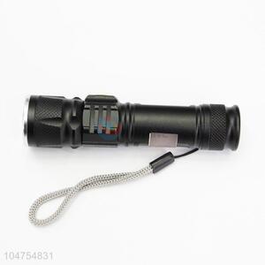 Low price LED USB Clip Flashlight Torch Light with 18650 Flashlight