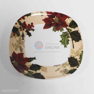 Hot sale fashion design melamine plate