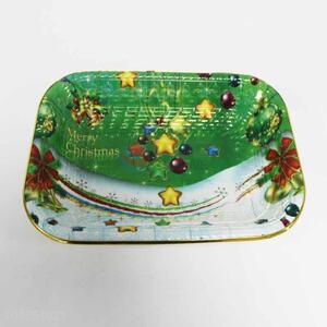 Christmas serving <em>salver</em> plastic plate