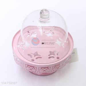 Fashion Cheap Pink Color Cake Turntable Rotating Cake Decorating