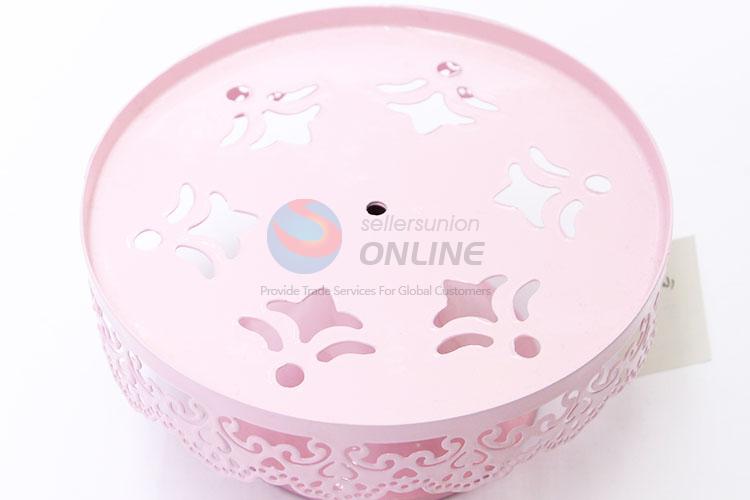 Fashion Cheap Pink Color Cake Turntable Rotating Cake Decorating
