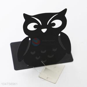 Fashion Design Black Color Owl Shaped Desktop Receive Arrange <em>Bookends</em>