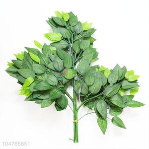 Hot Selling Artificial Flower Leaf Green Plant Branches Simulation Branch